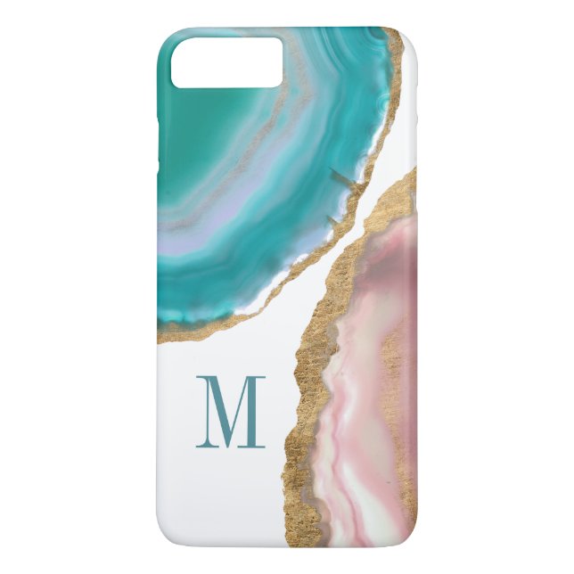Monogram | Gem Stones I Case-Mate iPhone Case (Back)