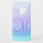 Monogram Girly Glitter Chic Sparkle Modern Name Case-Mate Samsung Galaxy S9 Case<br><div class="desc">This modern design features an ombre sparkling glitter in purple and blue with your personalised name and monogram. Personalise by editing the text in the text boxes provided. #monogram #monogrammed #personalised #personalizedgifts #customgifts #cases #iphone #case #caseiphone #phonecases #phonecase #apple #samsungcases #galaxycase #mobilecases #fashion #customcase #mobilecase #mobile #phone #phonecover #mobilecovers #smartphone...</div>