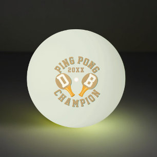 Monogram Glow in the Dark Champion Ping Pong Ball