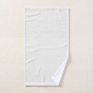Monogram Gold Grey Minimalist Elegant Modern Hand Towel