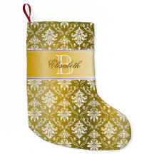 Monogram Golden/Yellow Damask