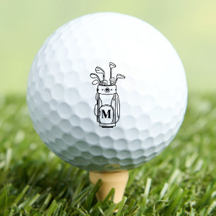 Monogram Golf Bag Balls