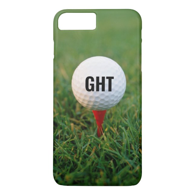 Monogram Golf Ball Teed Up! SmartPhone Case (Back)