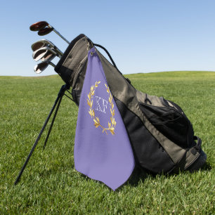 Monogram Golf Towel