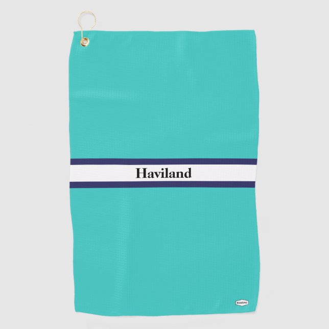 Monogram Golf Towel HAMbWG (Front)