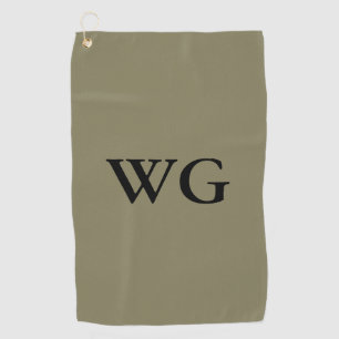 Monogram Golf Towel - HAMbyWG