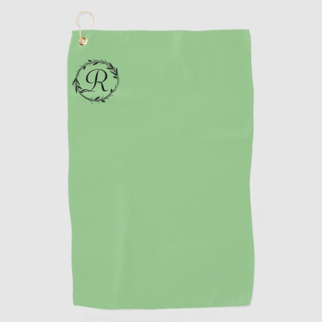 Monogram Golf Towel - Personalised & Custom Design (Front)
