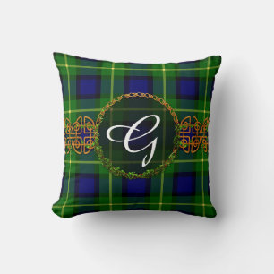 Monogram Gordon Tartan Cushion