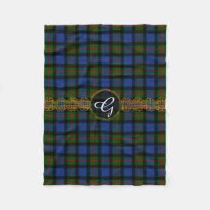 Monogram Gunn Tartan Fleece Blanket