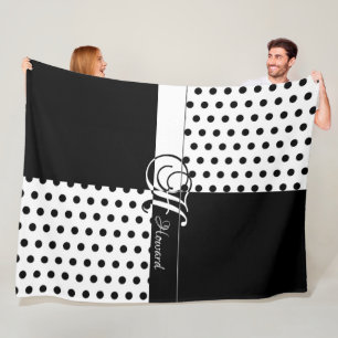 Monogram H Fleece Blanket