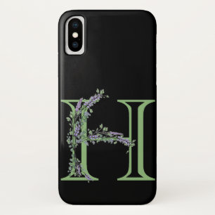 Monogram H Lavender Eucalyptus Case-Mate iPhone Case