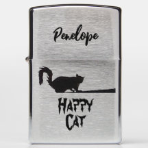 Monogram Happy Cat