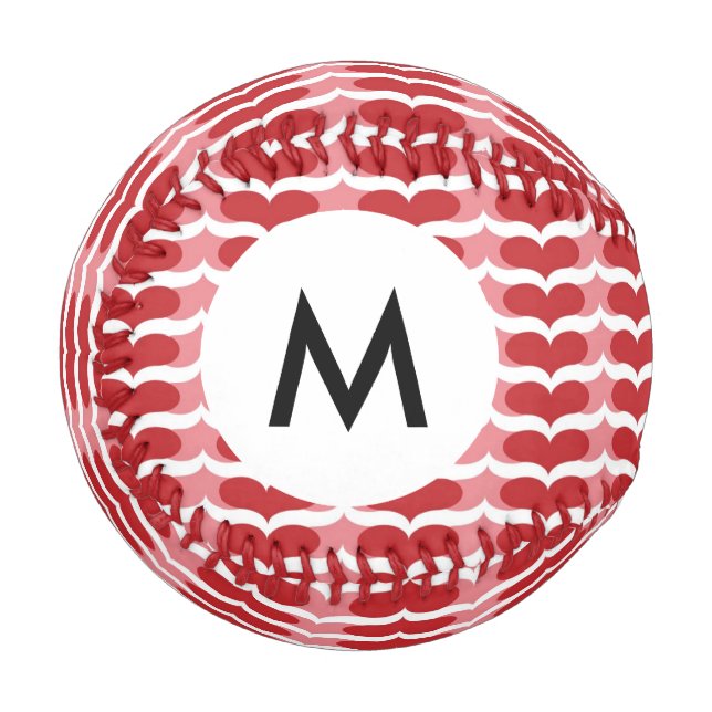 Monogram Heart pattern Baseball (Front Left)