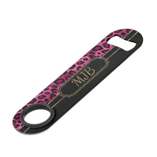 Monogram Hot Pink Leopard