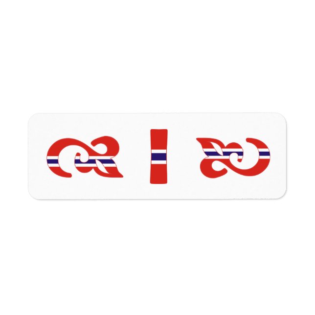 Monogram I Norwegian Label (Front)
