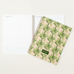 Monogram   Indoor Oasis   Palm Tree Pattern Planner