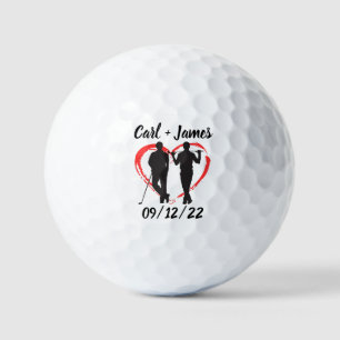 Monogram Initial and Name Personalised Golf Balls