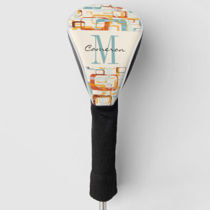 Monogram Initial and Name Personalised Golf Head Golf Head Cover