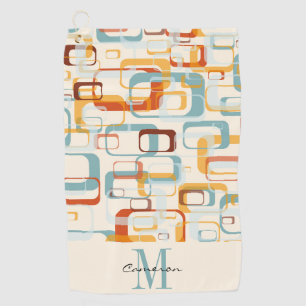 Monogram Initial and Name Personalised  Golf Towel