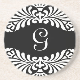 Monogram Initial Coasters