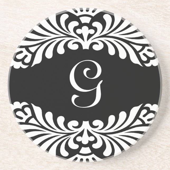 Monogram Initial Coasters (Front)