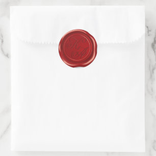 Monogram Initial Envelope Seals