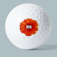 Monogram Initial Gerbera Daisy