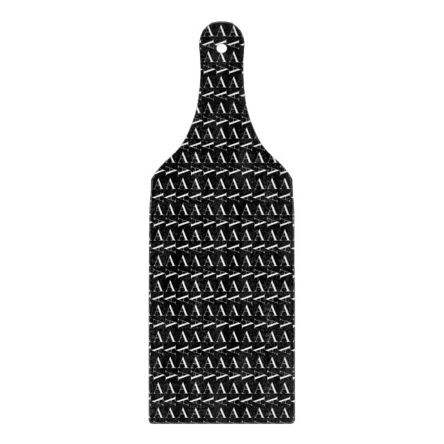 Monogram Initial Letter A Cutting Board (Front)