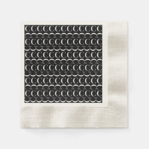 Monogram Initial Letter C, Choose Background Colou Napkin