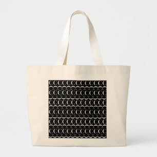 Monogram Initial Letter C Large Tote Bag