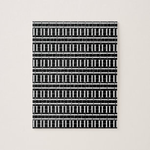 Monogram Initial Letter H, Choose Background Jigsaw Puzzle