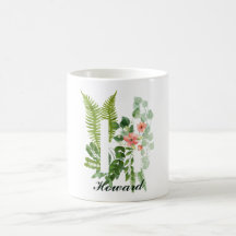Monogram Initial Letter H | Modern Custom Name
