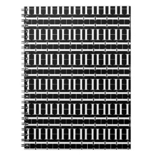 Monogram Initial Letter H Notebook