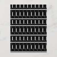 Monogram Initial Letter L