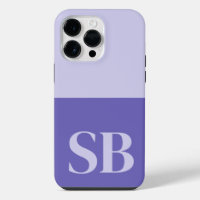 Monogram Initial Minimalist Stylish Case-Mate iPho