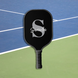 Monogram Initial Name Pickleball Paddle