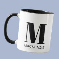Monogram Initial Name Simple