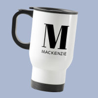 Monogram Initial Name Simple