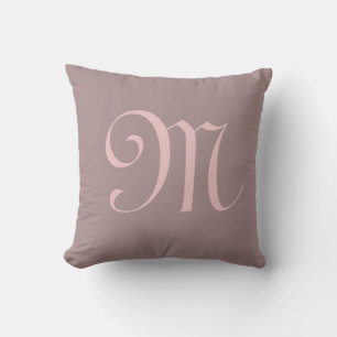 Monogram Initial Personalised Custom Cushion