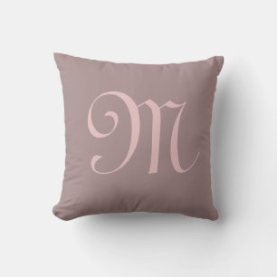 Monogram Initial Personalized Custom Cushion