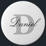 Monogram Initials Custom Name Weddings Birthdays<br><div class="desc">Designed with custom text templates for monogrammed initial & custom name,  this makes a wonderful gift for father's day,  birthday,  wedding party favours etc!</div>