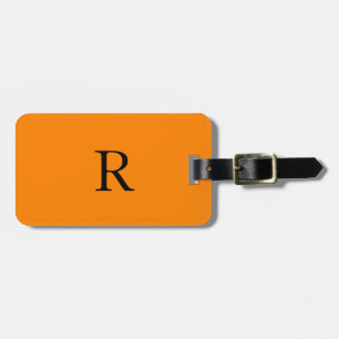 Monogram Initials Name Birthday Holiday Gift Favou Luggage Tag