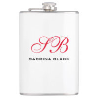 Monogram Initials Name Plain Modern Minimalist