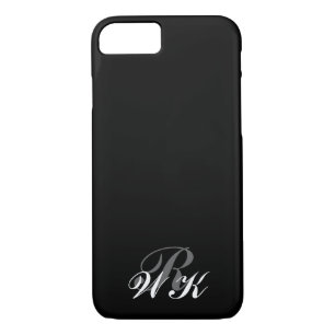Monogram iPhone 7 Case in black