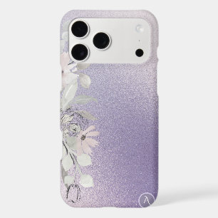 *~* Monogram Iridescent Muted Pastel Gradient