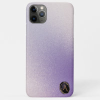 *~* Monogram Iridescent Pastel Lavender Gradient