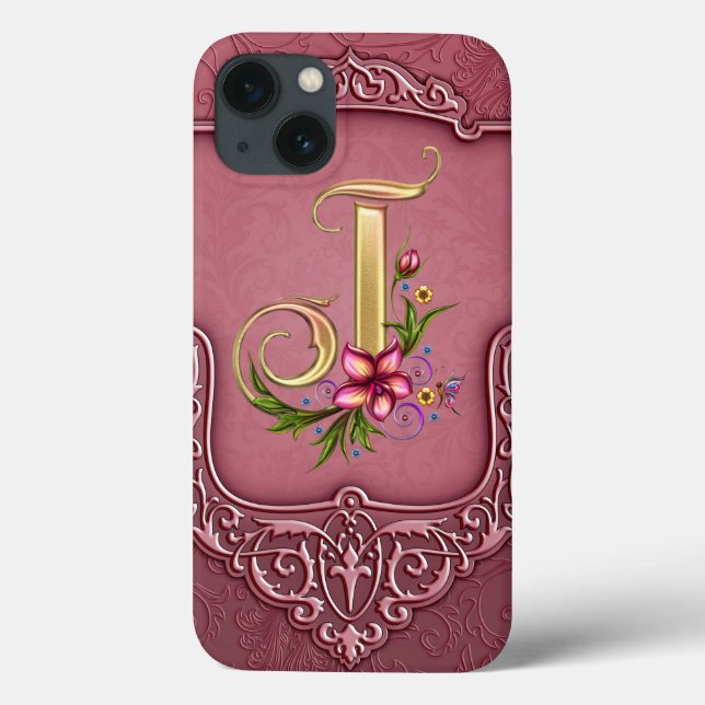 Monogram J iPad Air Case (Back)