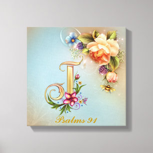 Monogram J Premium Wrapped Canvas (Gloss)