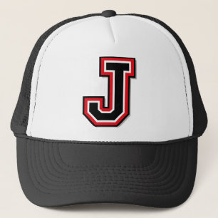 Monogram "J" Trucker Hat