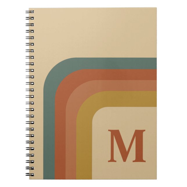 Monogram Journal, Sketchbook, or Notebook (Front)
